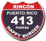 Rincon Surf Report loves eating at Happy Burger! One of the best places to eat in Rincon, Puerto Rico (PR).